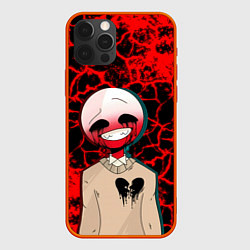 Чехол для iPhone 12 Pro Max CountryHumans, цвет: 3D-красный