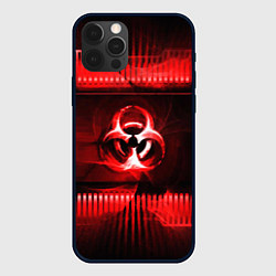 Чехол для iPhone 12 Pro Max BIOHAZARD, цвет: 3D-черный