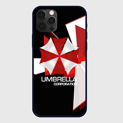 Чехол для iPhone 12 Pro Max UMBRELLA CORP, цвет: 3D-черный