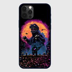 Чехол для iPhone 12 Pro Max GODZILLA, цвет: 3D-черный