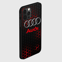 Чехол для iPhone 12 Pro Max AUDI, цвет: 3D-черный — фото 2