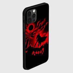 Чехол для iPhone 12 Pro Max BERSERK, цвет: 3D-черный — фото 2