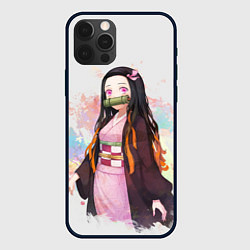 Чехол для iPhone 12 Pro Max KIMETSU NO YAIBA, цвет: 3D-черный