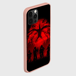 Чехол для iPhone 12 Pro Max STRANGER THINGS, цвет: 3D-светло-розовый — фото 2