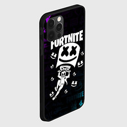 Чехол для iPhone 12 Pro Max Fortnite x Marshmello x Games, цвет: 3D-черный — фото 2