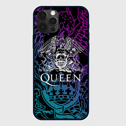 Чехол для iPhone 12 Pro Max QUEEN, цвет: 3D-черный