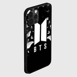 Чехол для iPhone 12 Pro Max BTS, цвет: 3D-черный — фото 2