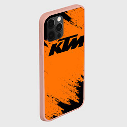 Чехол для iPhone 12 Pro Max KTM, цвет: 3D-светло-розовый — фото 2