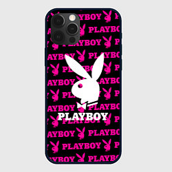 Чехол для iPhone 12 Pro Max PLAYBOY, цвет: 3D-черный
