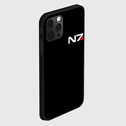 Чехол для iPhone 12 Pro Max MASS EFFECT N7, цвет: 3D-черный — фото 2