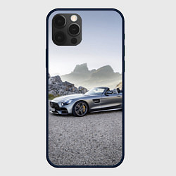 Чехол для iPhone 12 Pro Max Mercedes V8 Biturbo, цвет: 3D-черный