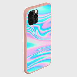 Чехол для iPhone 12 Pro Max WAVES, цвет: 3D-светло-розовый — фото 2