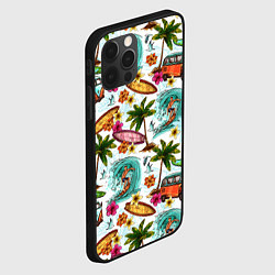 Чехол для iPhone 12 Pro Max Летнее Настроение, цвет: 3D-черный — фото 2