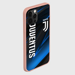 Чехол для iPhone 12 Pro Max JUVENTUS, цвет: 3D-светло-розовый — фото 2