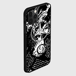 Чехол для iPhone 12 Pro Max Shik, цвет: 3D-черный — фото 2