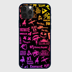 Чехол для iPhone 12 Pro Max FORTNITE PARTY EVENT, цвет: 3D-черный