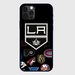 Чехол iPhone 12 Pro Max NHL Los Angeles Kings
