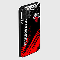 Чехол для iPhone 12 Pro Max CHICAGO BULLS, цвет: 3D-черный — фото 2