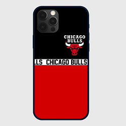 Чехол для iPhone 12 Pro Max CHICAGO BULLS, цвет: 3D-черный