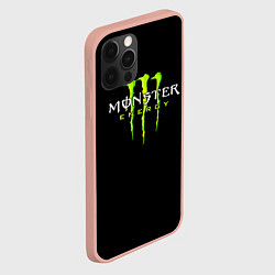 Чехол для iPhone 12 Pro Max MONSTER ENERGY, цвет: 3D-светло-розовый — фото 2