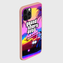 Чехол для iPhone 12 Pro Max GTA 2020, цвет: 3D-светло-розовый — фото 2