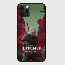 Чехол для iPhone 12 Pro Max The Witcher 5-летие, цвет: 3D-черный
