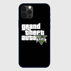 Чехол для iPhone 12 Pro Max GTA 5, цвет: 3D-черный