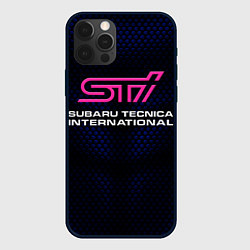 Чехол для iPhone 12 Pro Max SUBARU STI Z, цвет: 3D-черный