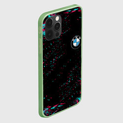 Чехол для iPhone 12 Pro Max BMW, цвет: 3D-салатовый — фото 2