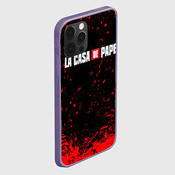 Чехол для iPhone 12 Pro Max La Casa de Papel спина Z, цвет: 3D-серый — фото 2