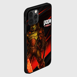 Чехол для iPhone 12 Pro Max DOOM ETERNAL, цвет: 3D-черный — фото 2