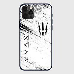 Чехол для iPhone 12 Pro Max THE WITCHER, цвет: 3D-черный