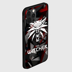 Чехол для iPhone 12 Pro Max The Witcher, цвет: 3D-черный — фото 2