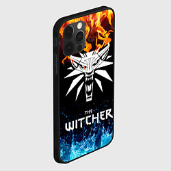Чехол для iPhone 12 Pro Max The Witcher, цвет: 3D-черный — фото 2