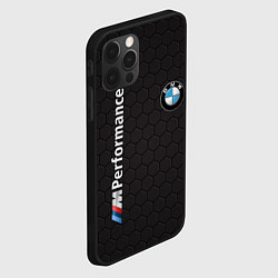 Чехол для iPhone 12 Pro Max BMW, цвет: 3D-черный — фото 2