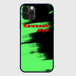 Чехол для iPhone 12 Pro Max Kawasaki, цвет: 3D-черный