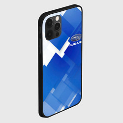 Чехол для iPhone 12 Pro Max SUBARU, цвет: 3D-черный — фото 2