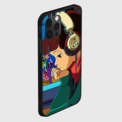Чехол для iPhone 12 Pro Max ЮТУБ, цвет: 3D-черный — фото 2