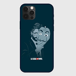 Чехол для iPhone 12 Pro Max БУМАЖНЫЙ ДОМ, цвет: 3D-черный