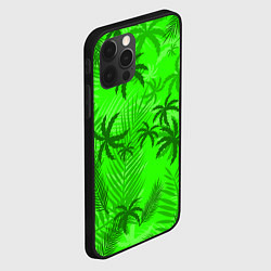 Чехол для iPhone 12 Pro Max ПАЛЬМЫ ЛЕТО TROPICAL, цвет: 3D-черный — фото 2