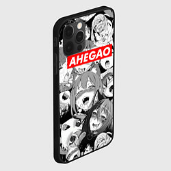 Чехол для iPhone 12 Pro Max AHEGAO АХЕГАО, цвет: 3D-черный — фото 2