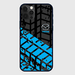 Чехол для iPhone 12 Pro Max MAZDA, цвет: 3D-черный