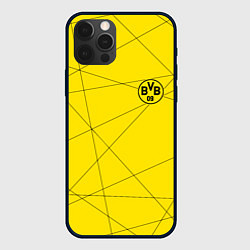 Чехол для iPhone 12 Pro Max BORUSSIA, цвет: 3D-черный