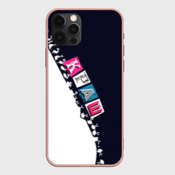 Чехол для iPhone 12 Pro Max Краш, цвет: 3D-светло-розовый