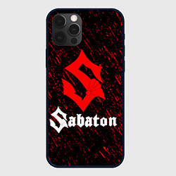 Чехол для iPhone 12 Pro Max Sabaton, цвет: 3D-черный