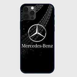 Чехол для iPhone 12 Pro Max MERCEDES, цвет: 3D-черный
