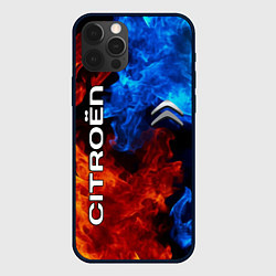 Чехол для iPhone 12 Pro Max CITROEN, цвет: 3D-черный