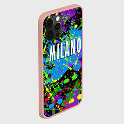 Чехол для iPhone 12 Pro Max Milano - abstraction - Italy, цвет: 3D-светло-розовый — фото 2