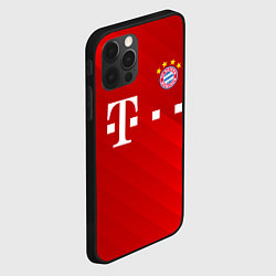 Чехол для iPhone 12 Pro Max FC Bayern Munchen, цвет: 3D-черный — фото 2