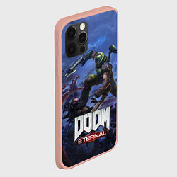 Чехол для iPhone 12 Pro Max Doom Eternal The Ancient Gods, цвет: 3D-светло-розовый — фото 2